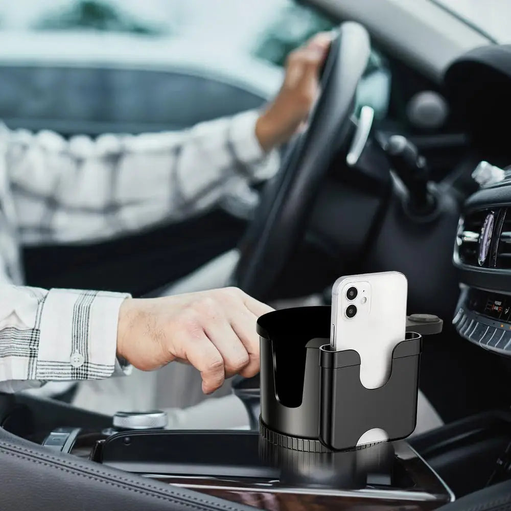 2 in 1 Cup Holder Expander and Phone Holder