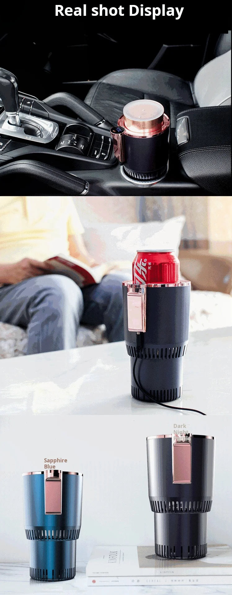 Car Heating & Cooling Beverage Holder